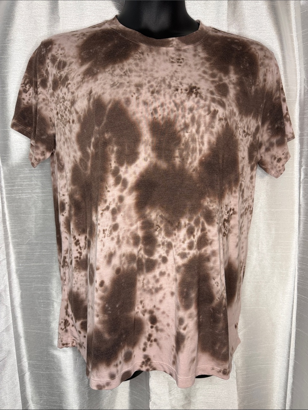 Lululemon All Yours Tee Marble Dye Training Loungewear Baggy Oversized Women’s 6
